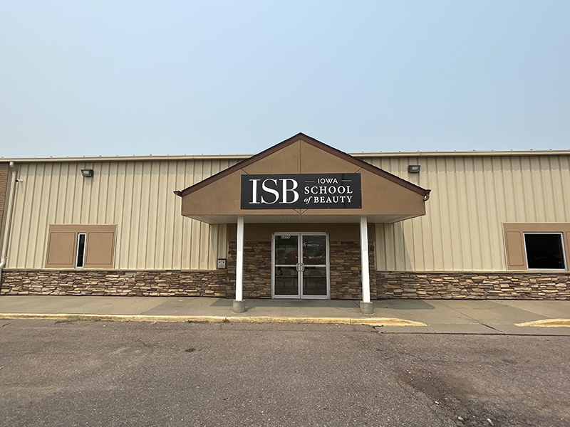 ISB Building Sign